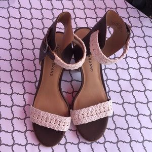 Lucky Brand Oakes ankle strap Sandal